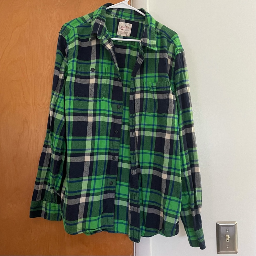 Men’s American Eagle Plaid Flannel